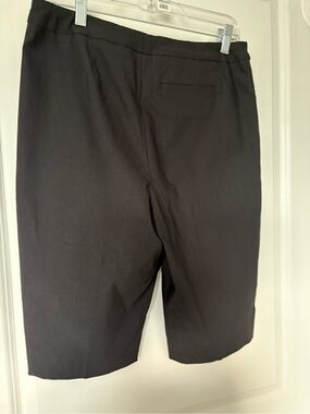 Tribal Black High-Waist Tailored Shorts